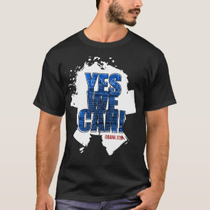 "Ja, dat kunnen we!" OBAMA 2008 T-SHIRT