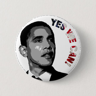 Ja, dat kunnen we. - Obama Politieke Button