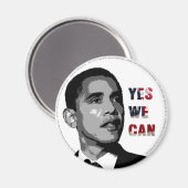 Ja, dat kunnen we - Obama politieke magneet (Voorkant / Achterkant)