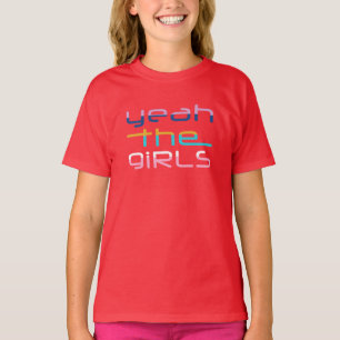 Ja, de meisjes multi gekleurd Kind T-shirt