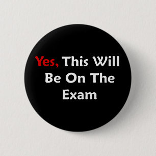 Ja, dit zal op het examen staan ronde button 5,7 cm
