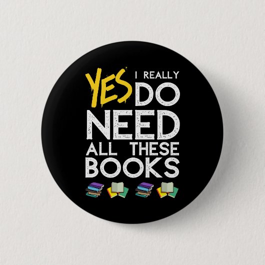 ja , doe al deze boeken echt ronde button 5,7 cm (Voorkant)
