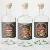 Ja drink likeurfles etiket (Flessen)