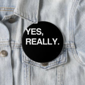 JA, ECHT RONDE BUTTON 4,0 CM (In situ)