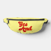 Ja en Improv Comedy Club Comedian Heuptasje (Liggend)