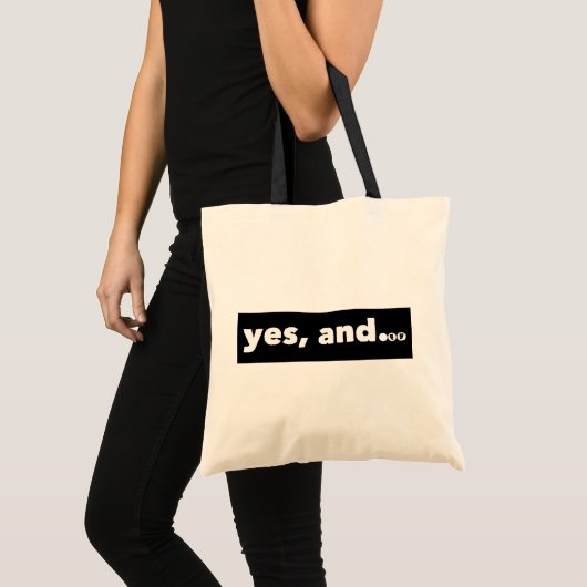 "Ja, en..." Thespians Improv Tote Bag (Voorkant (product))