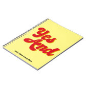 Ja en verbetert Comedy Notitieboek (Linkerzijde)