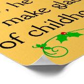  Ja! Er is een poster voor de kerstman! (Hoek)