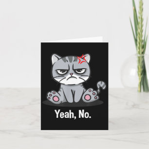 Ja Funny Sarcastische Humor Sarcasme Introvert Kaart