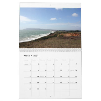 Ja, gelieve 2021 Twee Pagina MediumCalendar, Wit Kalender