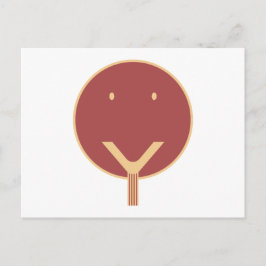 Ja gezicht - C/R. Briefkaart