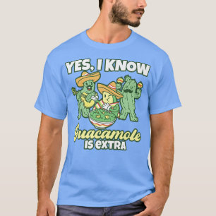 Ja Guacamole is zeer gezond fruit Avocado T-shirt