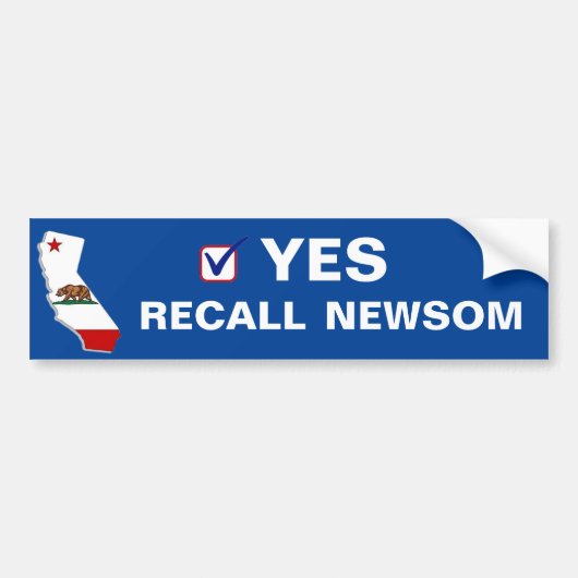 JA HERINNERT NEWSOM BUMPERSTICKER (Voorkant)