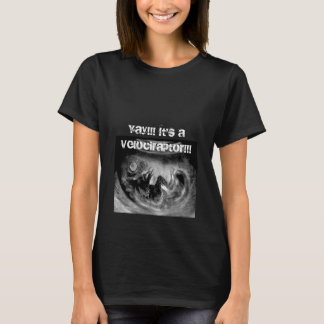 Ja!!! Het is een Velociraptor!!! T-shirt
