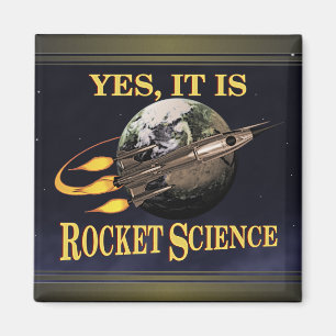 Ja, het is Rocket Science Magnet Magneet