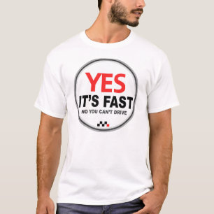 Ja, het is snel. t-shirt