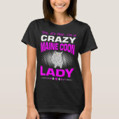 Ja, het is waar dat ik een Maine Coon Lady Tshirt  (Voorkant)