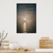 Ja, het licht van de wereld poster (Keuken)