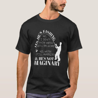 Ja Hij Is Aan Het Vissen T-shirt