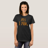 Ja I Yam Thanksgiving Halloween Matching Couple T-shirt (Voorkant volledig)