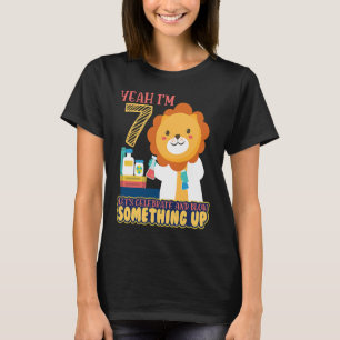 Ja ik 7 laat feestdag vieren en blozen t-shirt