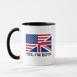Ja, ik ben allebei Brits-Amerikaans staatsburger Mok