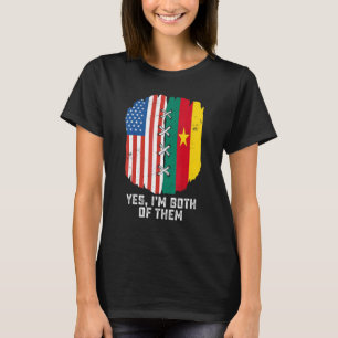 Ja, ik ben beiden half-Amerikaans. T-shirt
