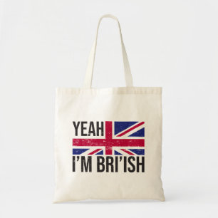 Ja ik ben Brits Hoe zou jij het weten Meme Tote Bag