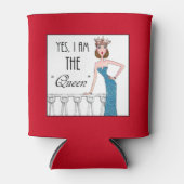 Ja, ik ben de "koningin" blikjeskoeler (Voorkant)