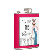 Ja, ik ben de "koningin" heupfles (Rechts)