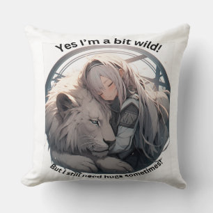 Ja, ik ben een beetje wild! kussen
