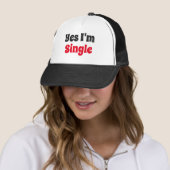 Ja, ik ben één Button Trucker Pet (In situ)