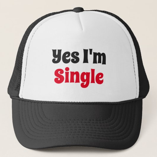 Ja, ik ben één Button Trucker Pet (Voorkant)