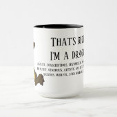 Ja, ik ben een draak. mok (Midden)