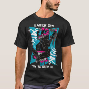 Ja, ik ben een gamer-meisje grappige videokanser G T-shirt