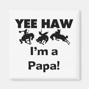 Ja, ik ben een Papa T-shirts en GIfts Magneet