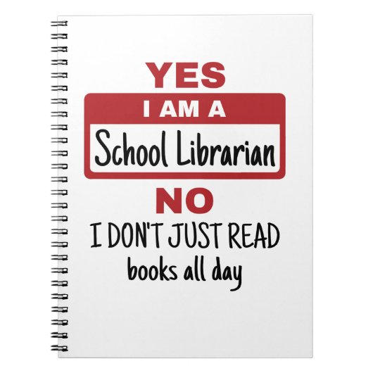 Ja, ik ben een schooljournalist notitieboek (Voorkant)