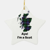 Ja. Ik ben een Scot Clan Galbraith Ornament (Voorkant)