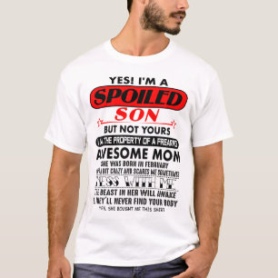 JA! IK BEN EEN SPOILED, MAAR NIET JULLIE 02 T-SHIRT