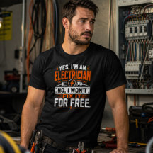 Ja, ik ben elektricien, nee, ik repareer het niet