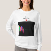 Ja, ik ben koud t-shirt (Voorkant)