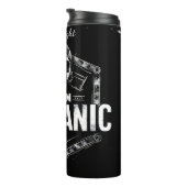 Ja, ik ben Mechanic Skull Thermosbeker (Geroteerd rechts)