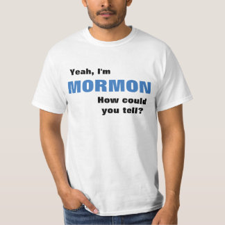 Ja, ik ben Mormon T-shirt Hoe kan je het vertellen