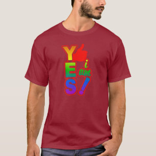 JA IK BEN shirt - kies stijl en kleur