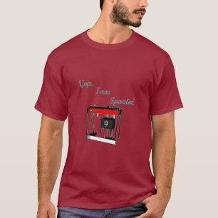 Ja, ik ben speciaal — Pedal Steel Guitar T-shirt
