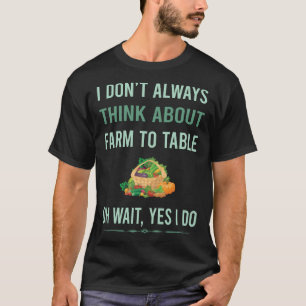 Ja, ik doe Boerderij aan tafel T-shirt