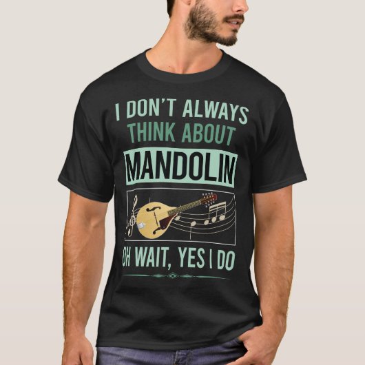 Ja, ik doe mandoline t-shirt (Voorkant)