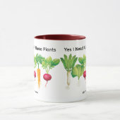 Ja ik heb al deze Planten / groentetuinman nodig Mok (Midden)