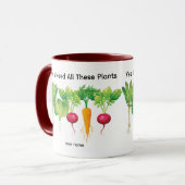 Ja ik heb al deze Planten / groentetuinman nodig Mok (Voorkant links)