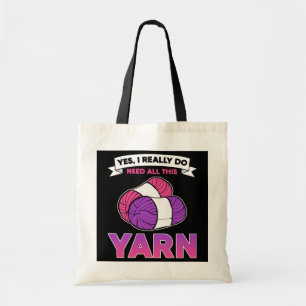 Ja, ik heb echt al deze jaarlijkse kruising nodig tote bag